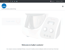 Tablet Screenshot of cadex.gr